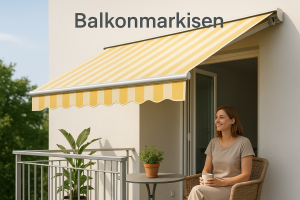 balkonmarkisen massgeschneiderter sonnenschutz bild