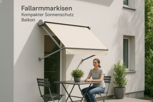 fallarmmarkisen kompakter sonnenschutz bild