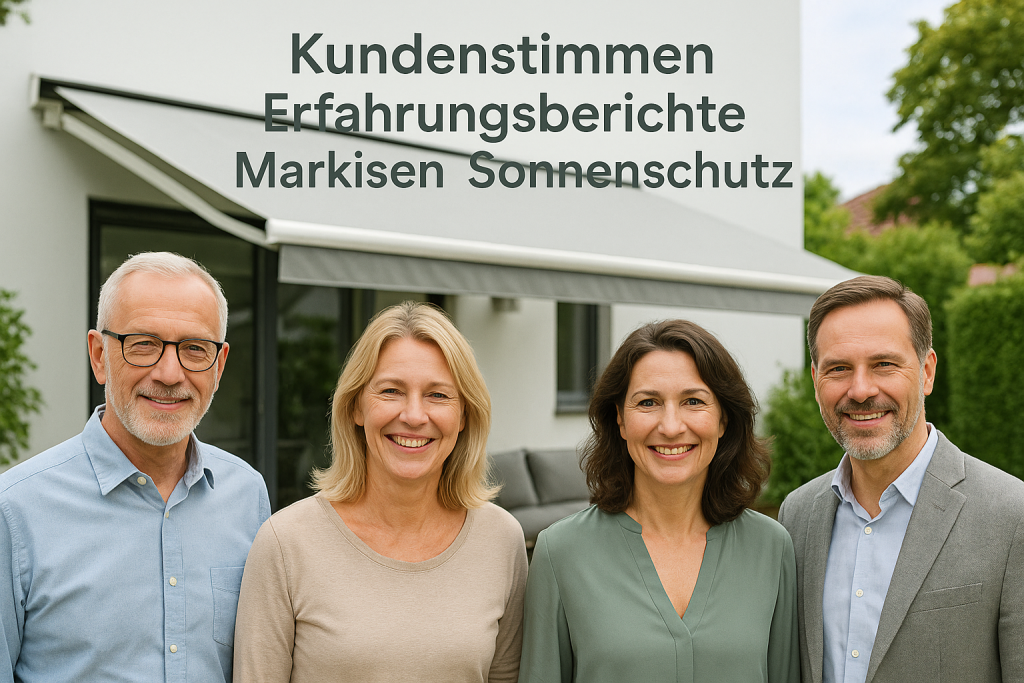 kundenstimmen erfahrungsberichte markisen startseite