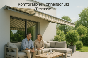 terrassenmarkisen komfortabler sonnenschutz bild
