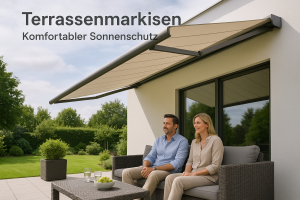 terrassenmarkisen komfortabler sonnenschutz bild